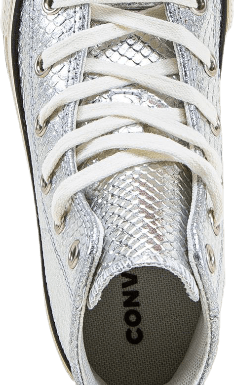 J Chuck Taylor All Star Metallic Silver