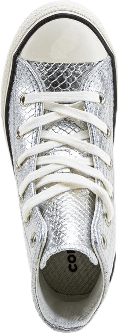 J Chuck Taylor All Star Metallic Silver