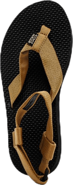 Flatform Sandaal must/kuldne