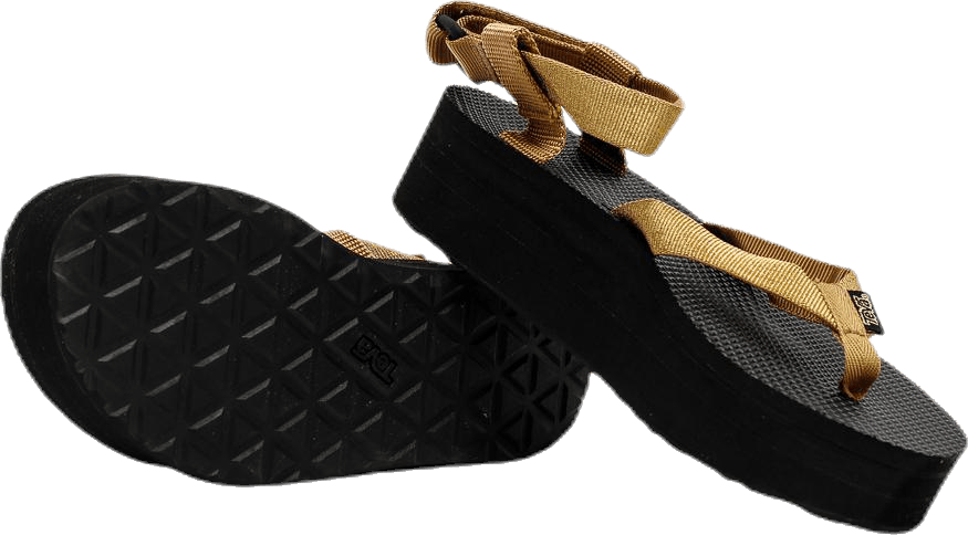 Flatform Sandaal must/kuldne