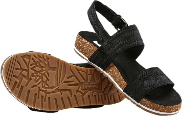Sandale Malibu Waves à 2 bandes noire