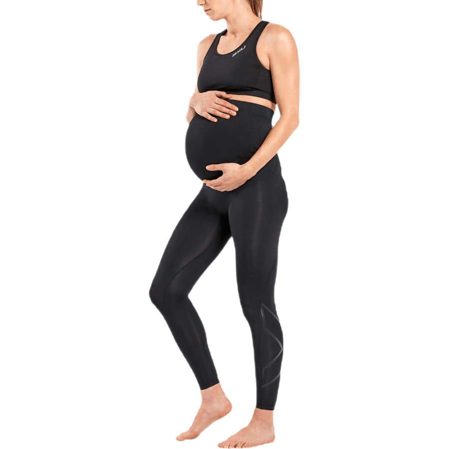 Prenatal Maternity Comp Tights Black