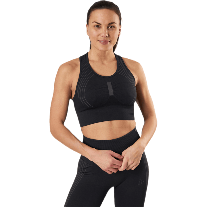 ADV Charge Fuseknit Top Bianco/Nero