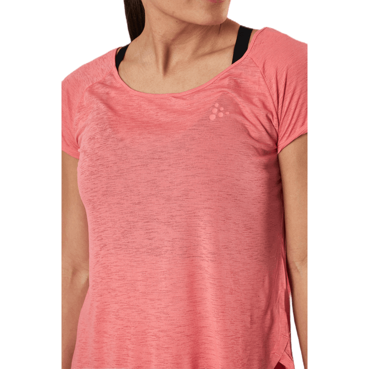 Core Charge Cross Back Tee roosa