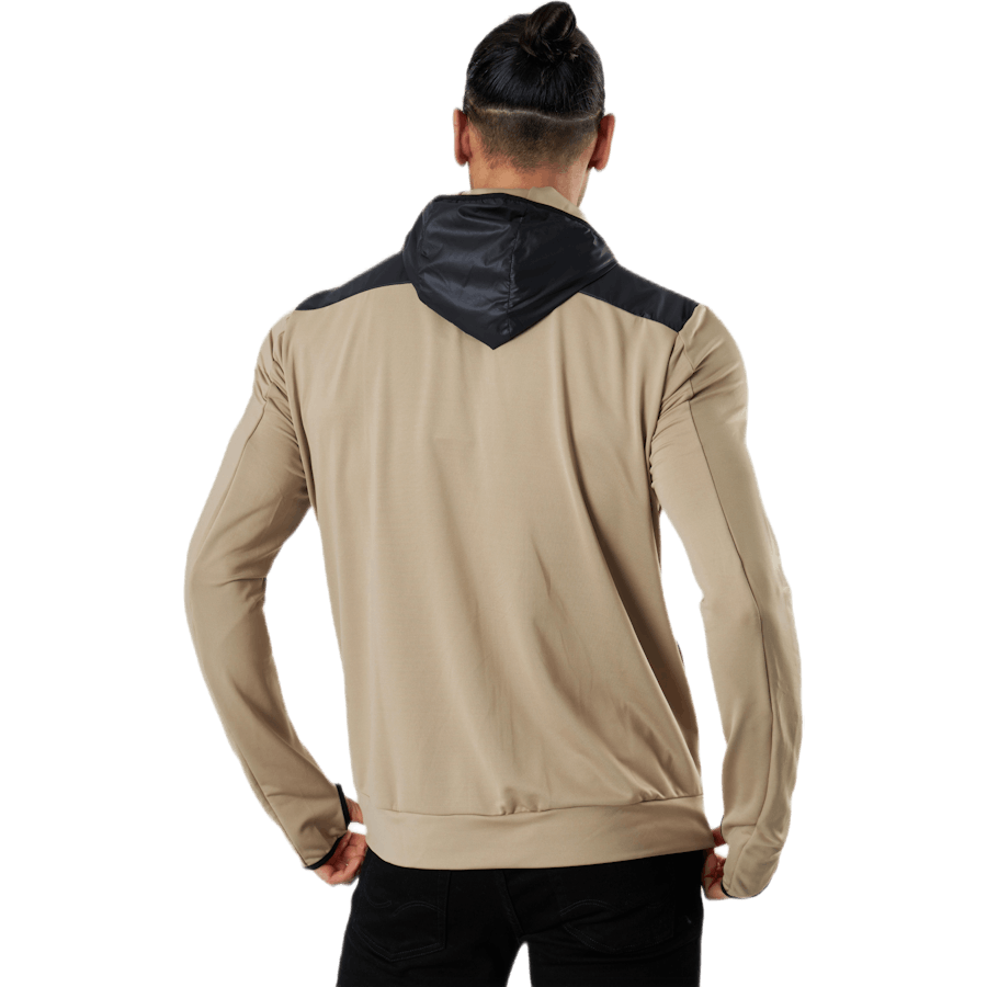 ADV Charge Jersey Hood Jacket Black/Beige