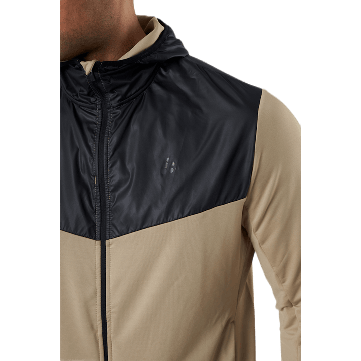 ADV Charge Jersey Hood Jacket Black/Beige