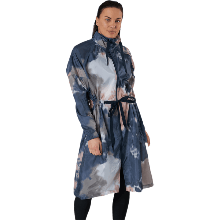 Flow Parka in Übergröße Blau