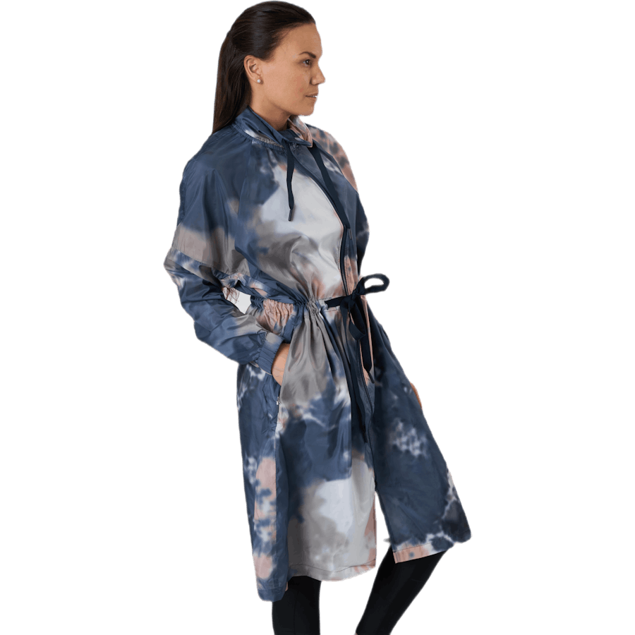 Flow Parka in Übergröße Blau