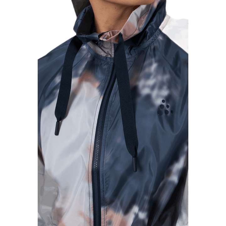 Flow Parka in Übergröße Blau