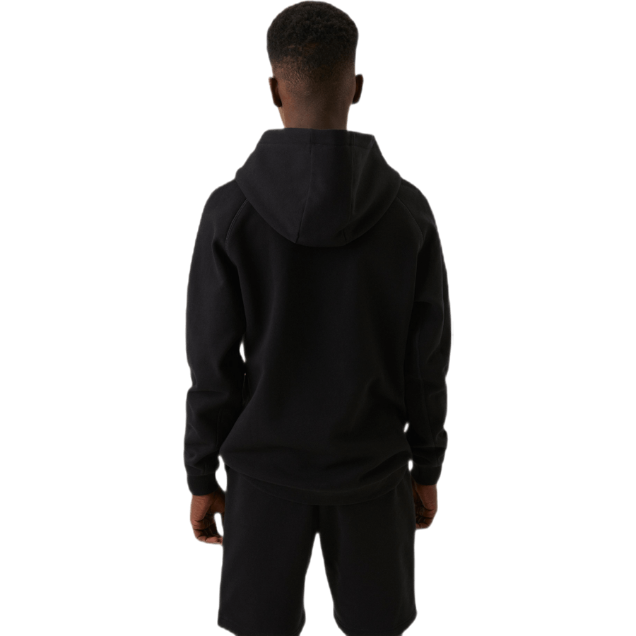 Jr Borg Sport Hoodie Schwarz