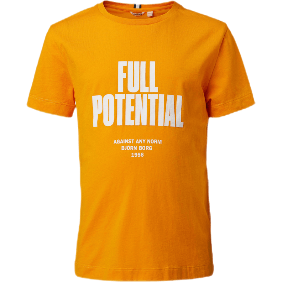 Jr Borg Sport Tee Yellow
