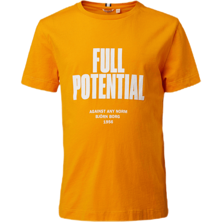 Jr Borg Sport Tee Yellow