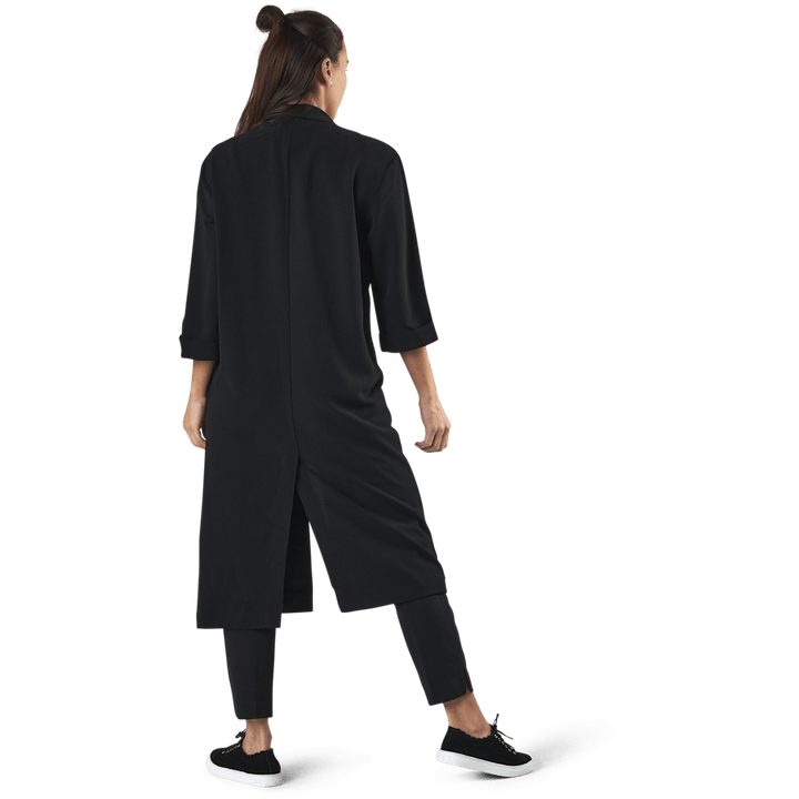 Bertha 3/4 Coatigan lungo nero