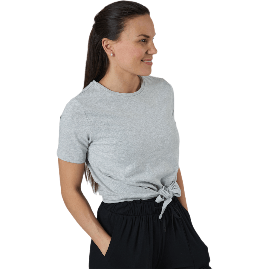 Neora Ss Tie Tee Grey