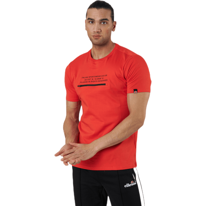 El Piedmont Tee Red