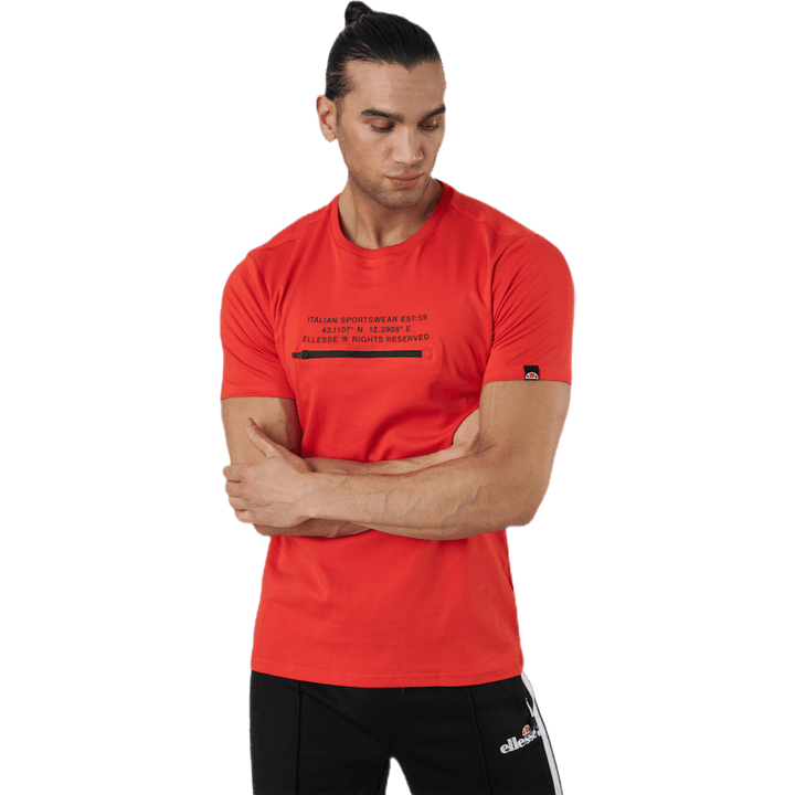 El Piedmont Tee Red