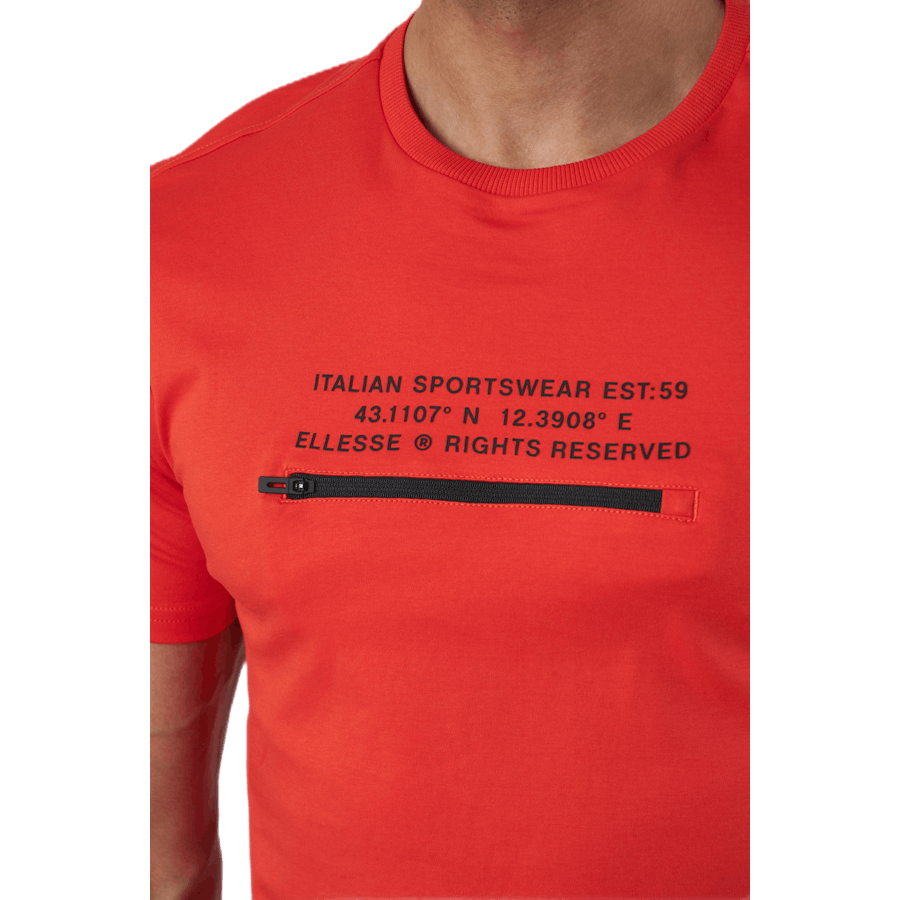 El Piedmont Tee Red