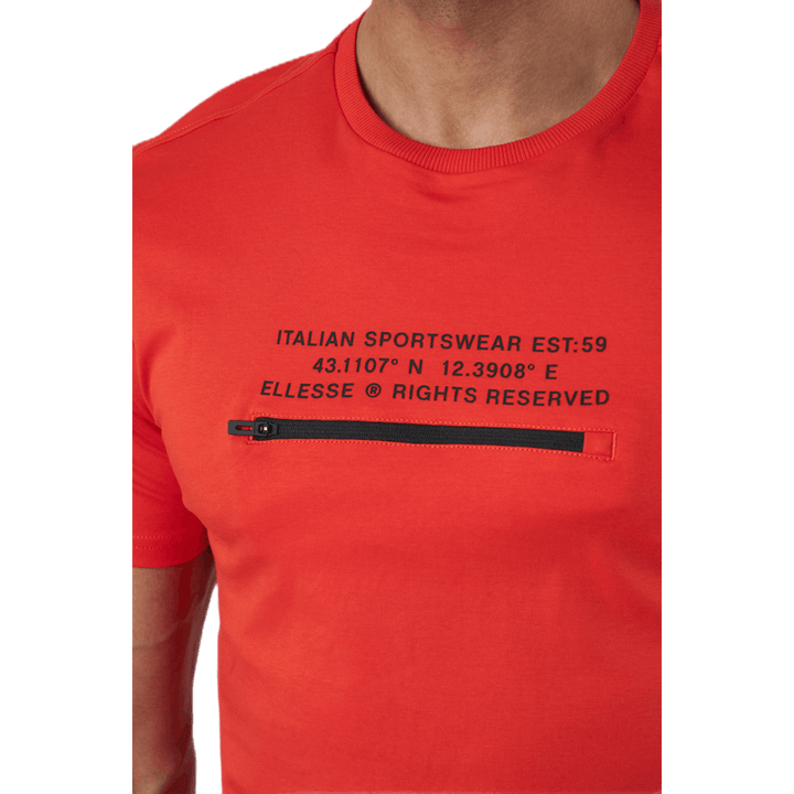 El Piedmont Tee Red