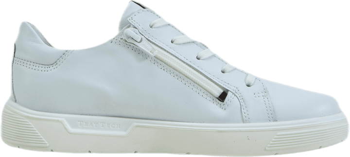 Street Tray Laced Shoes White
