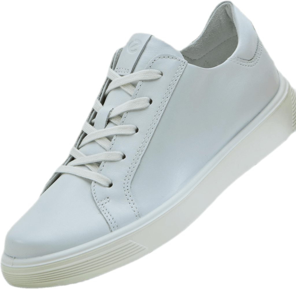 Street Tray Laced Shoes White