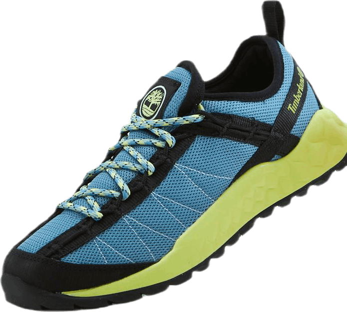 Solar Wave Low Fabric Blue