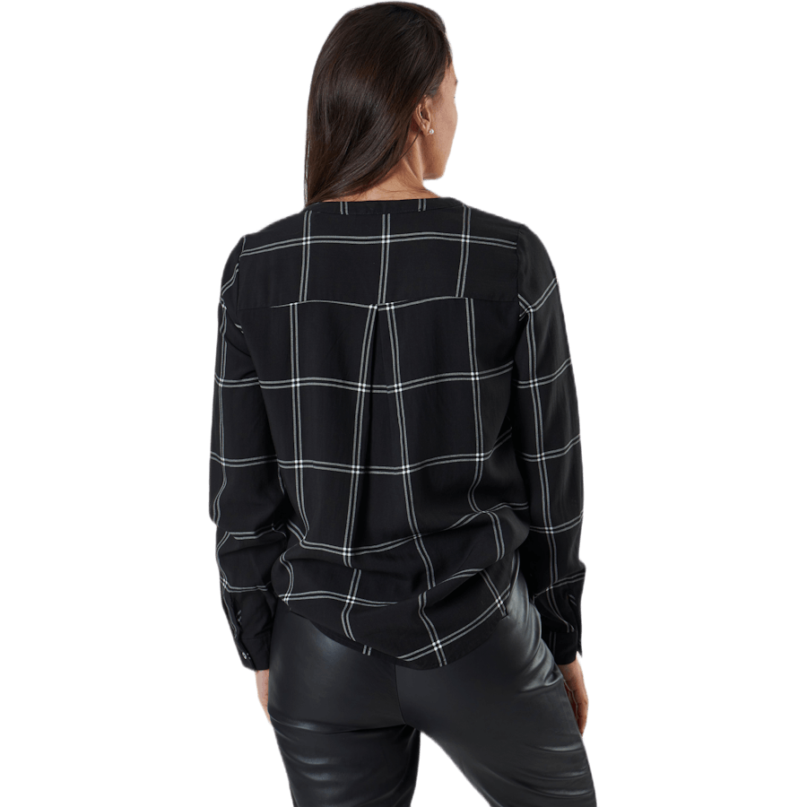 Sugar Fallow  L/S Shirt Wvn Black