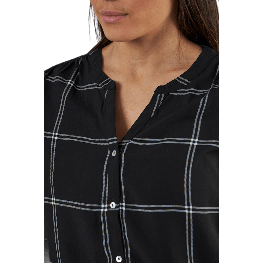 Sugar Fallow  L/S Shirt Wvn Black