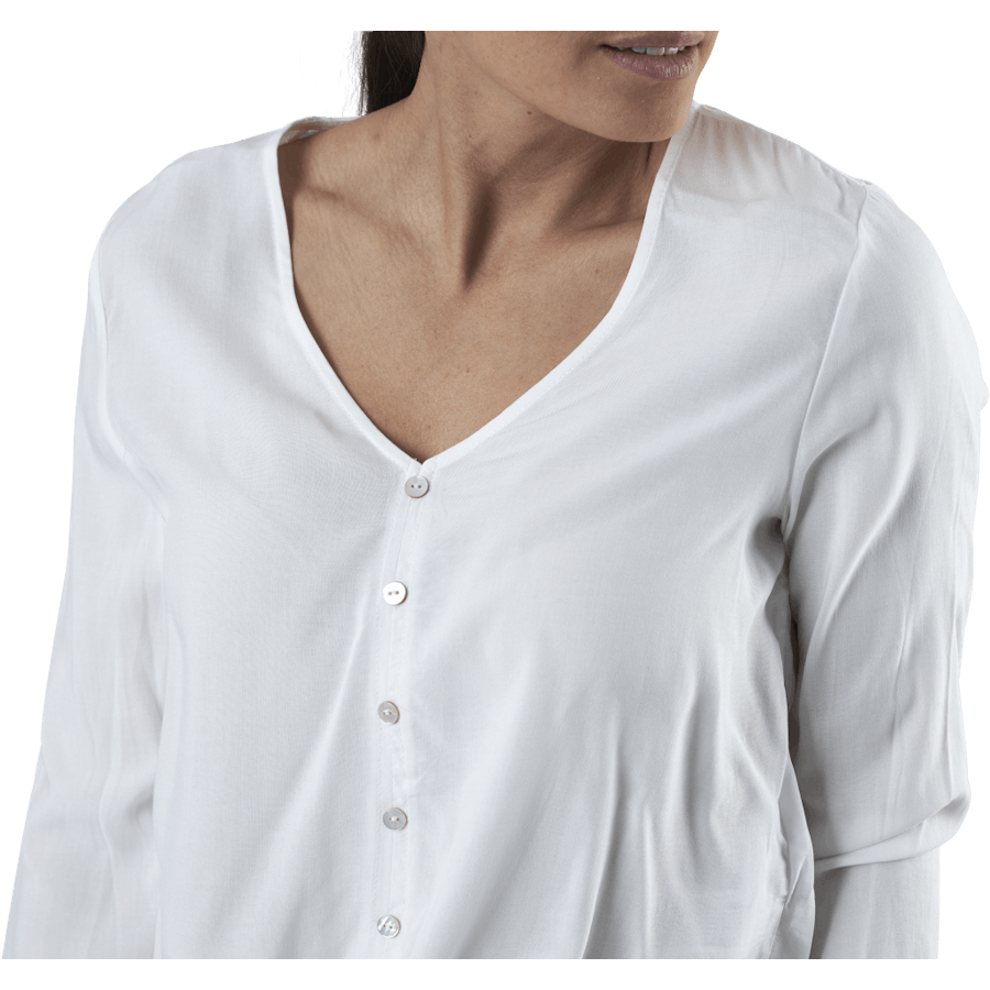 Chemise à nouer Nina Life L/S Wvn Blanc