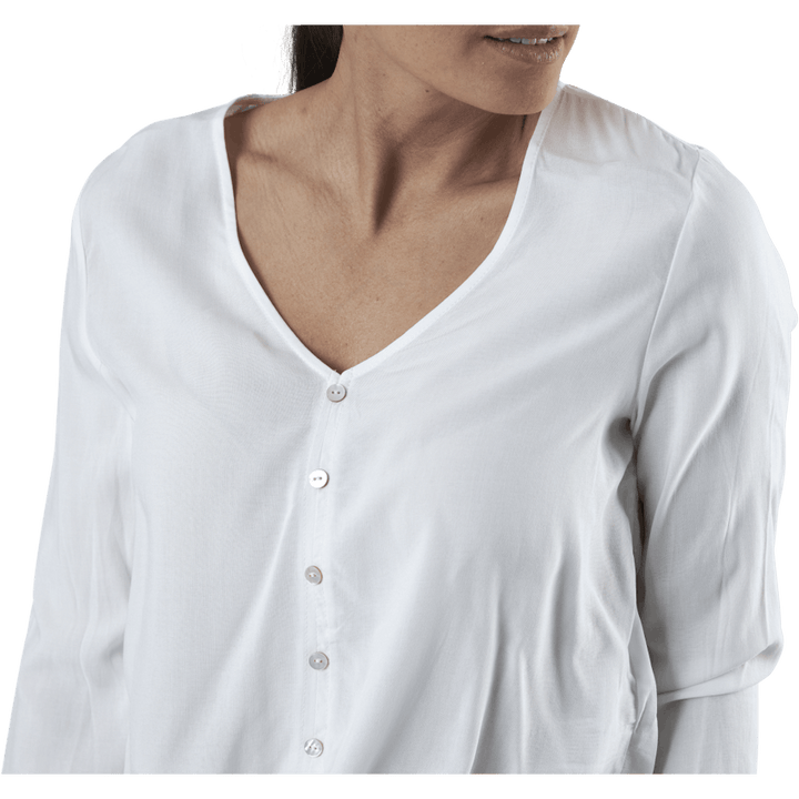 Chemise à nouer Nina Life L/S Wvn Blanc