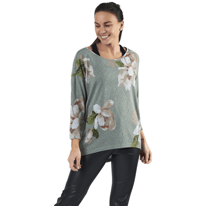 Elcos 4/5 Aop Top Jrs Rosa