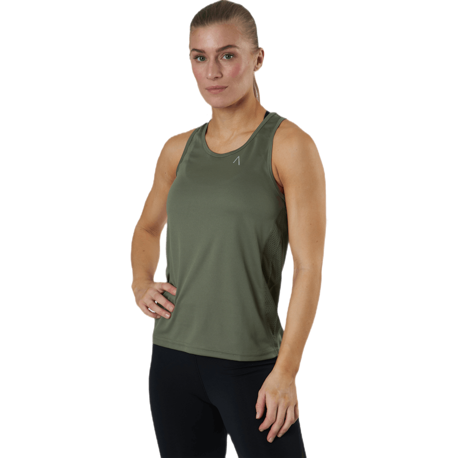 Vibrancy Mesh tank Green