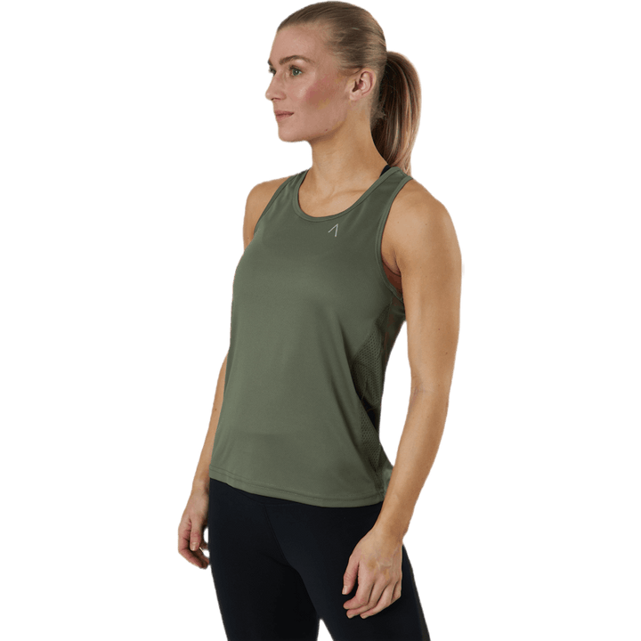 Vibrancy Mesh tank Green