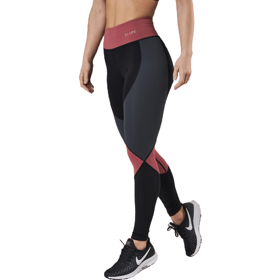 Peppy Blocking tights Pink/Black