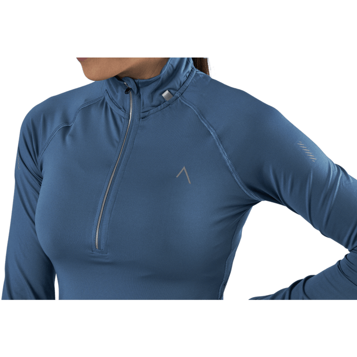 Lara LS Sweater Blue