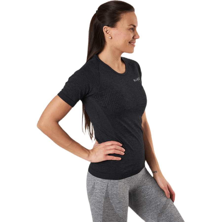 Thea Seamless Tee Black