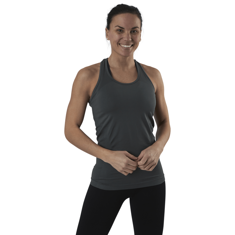 Hatha Seamless Tank Top Green