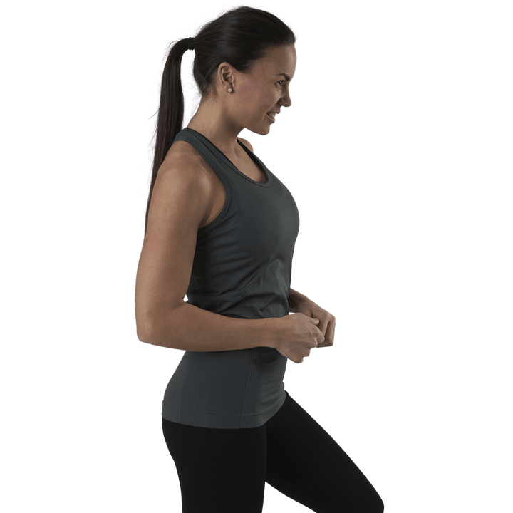 Hatha Seamless Tank Top Green
