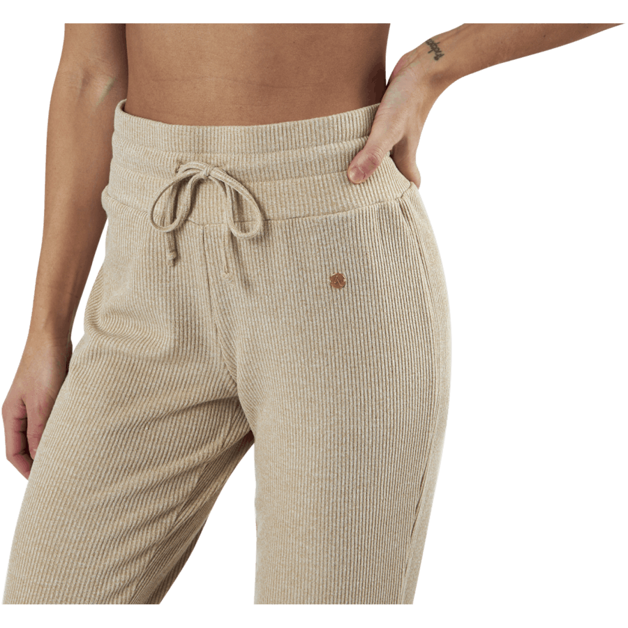 Studio Rib Pant Beige