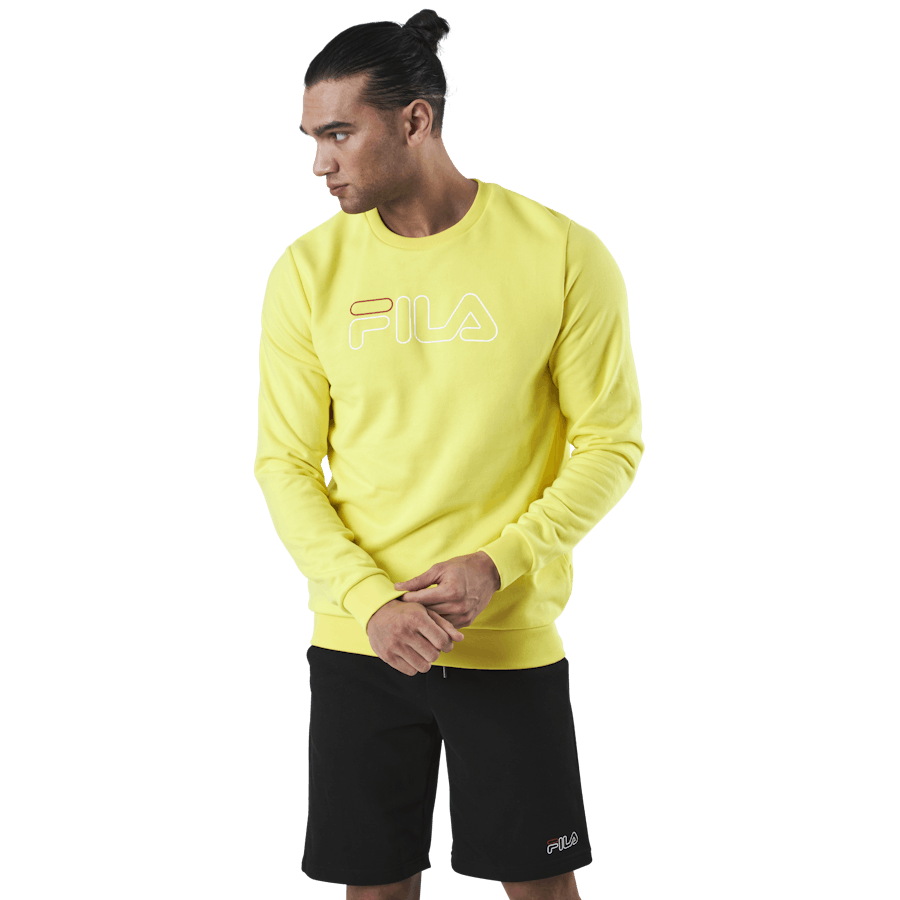 Liam Crew Sweat Yellow