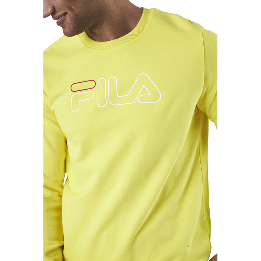 Liam Crew Sweat Yellow