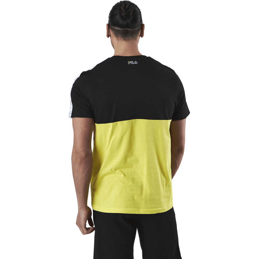 JOPI blocked tape tee Black