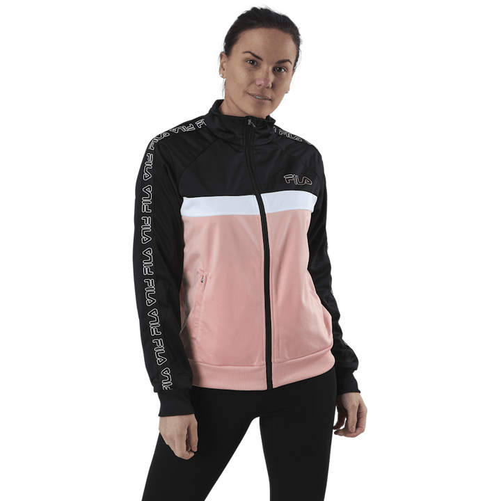 Giacca da ginnastica nastrata Jacoba Rosa