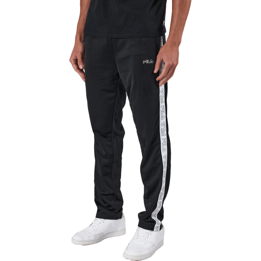 Jairus Tape Track Pants Black