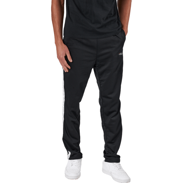 Jairus Tape Track Pants Black