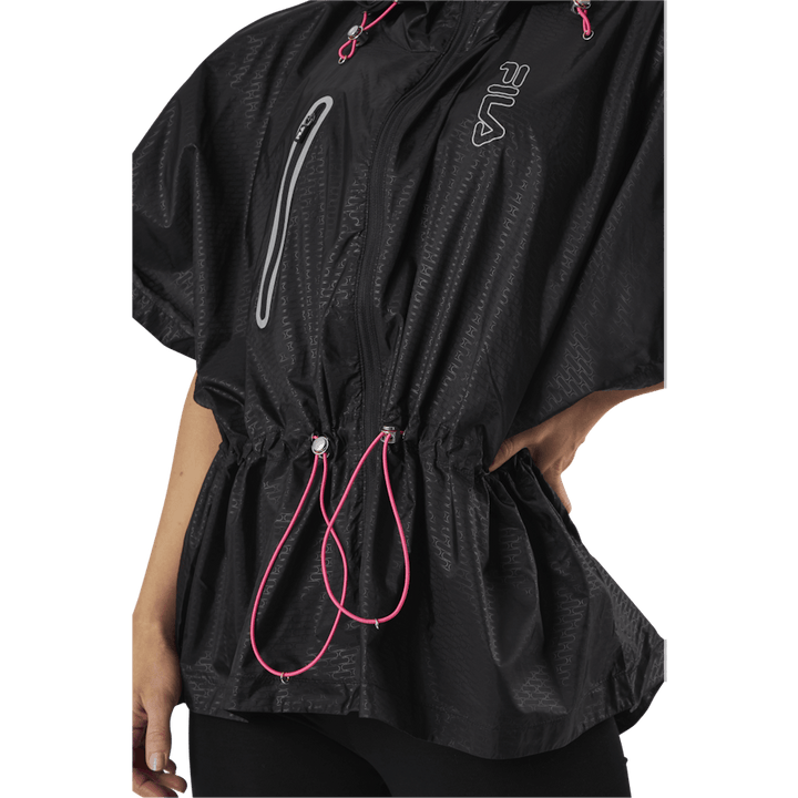 Eydie Wind Poncho Black