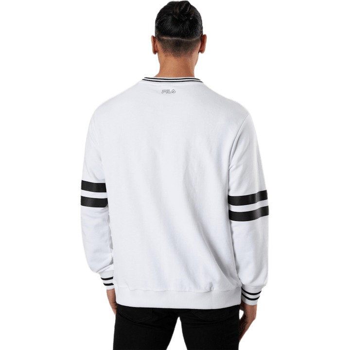 Janek Sporty Crew Sweat White