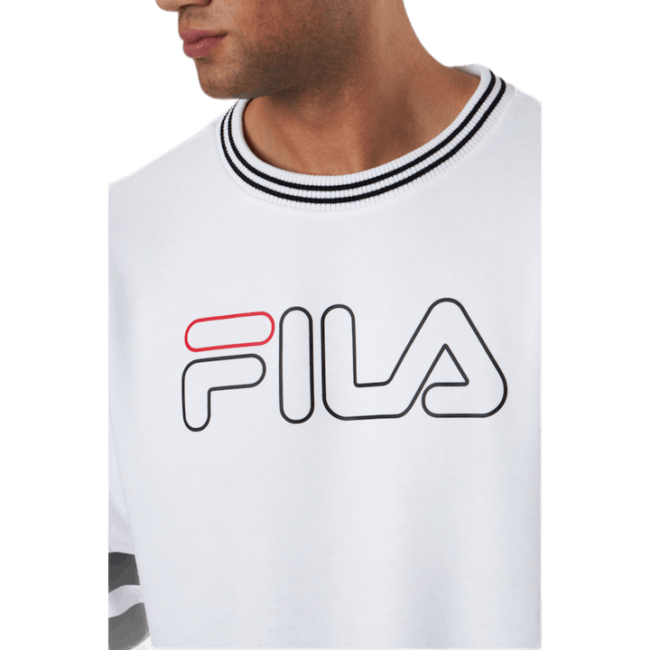 Janek Sporty Crew Sweat White
