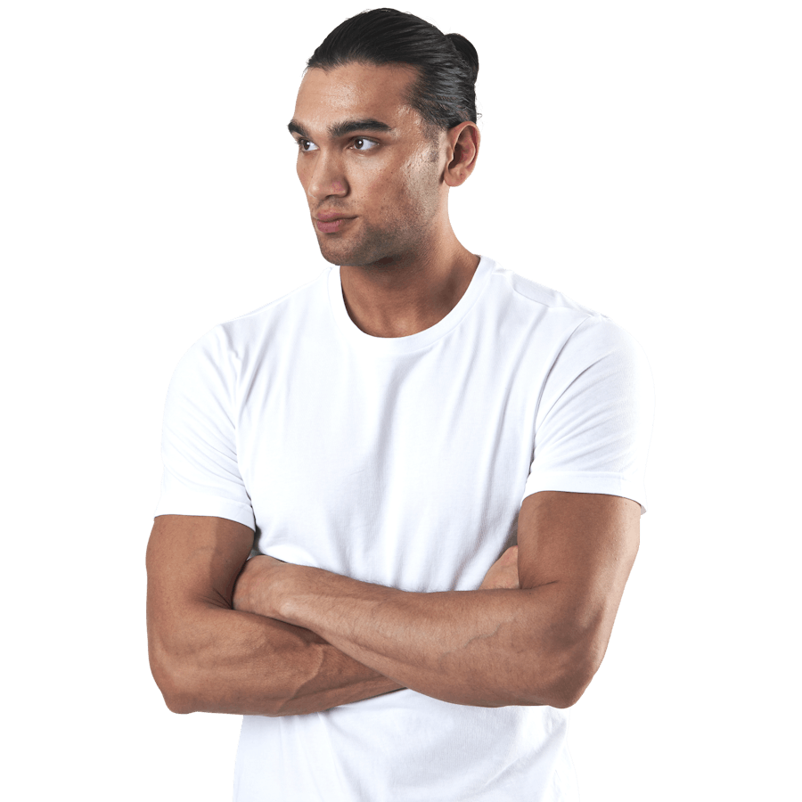 S/S Crew Neck 2-Pack White