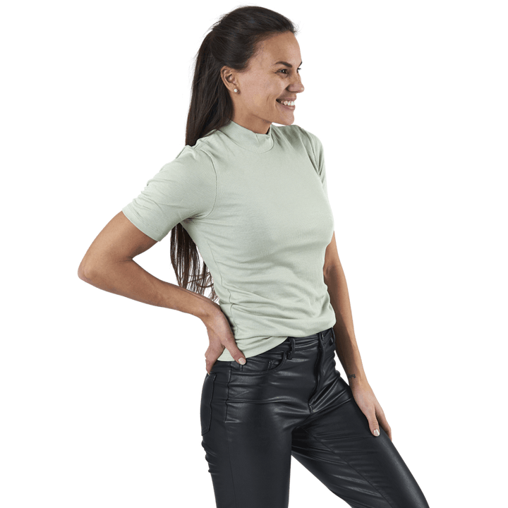 Birdie Ss - Collo a T Beige