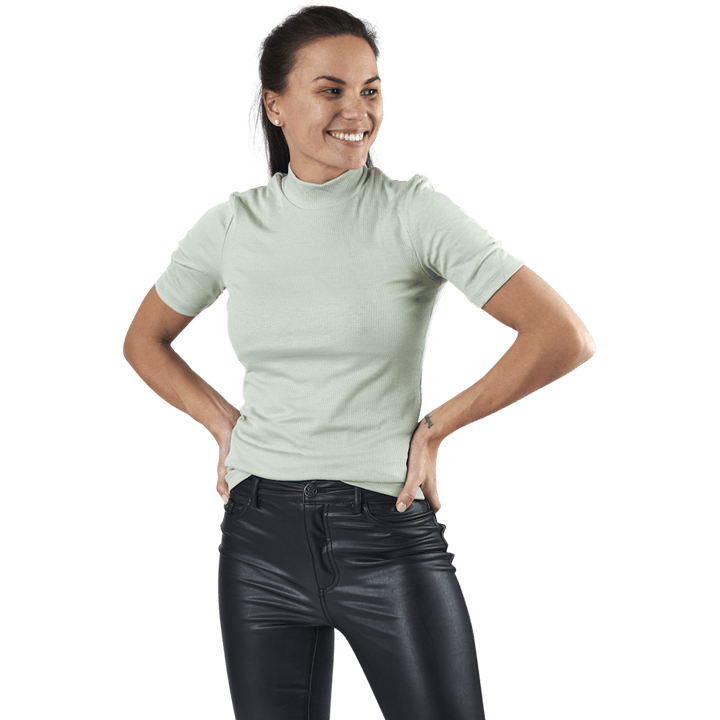 Birdie Ss - Collo a T Beige